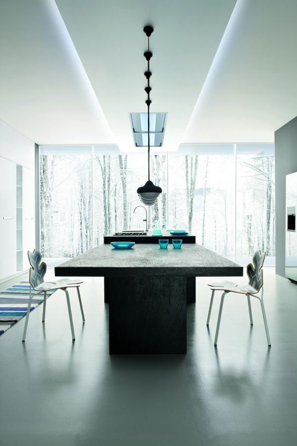 Островная вытяжка FALMEC NUVOLA ISOLA 140 IX/WH - ракурс 2
