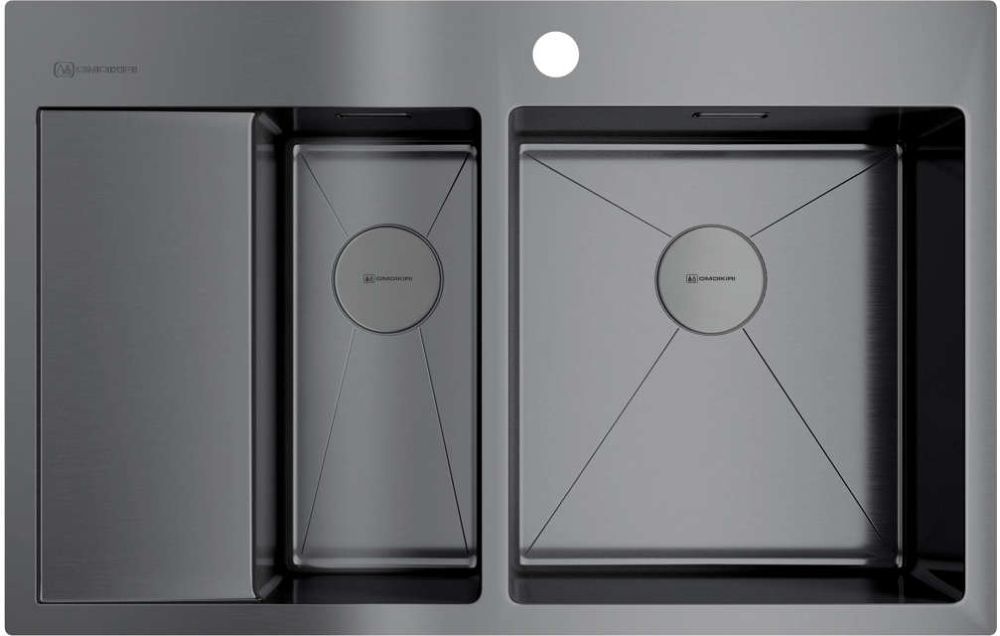 Кухонная мойка OMOIKIRI Akisame 78-2-GM-R (4973102)