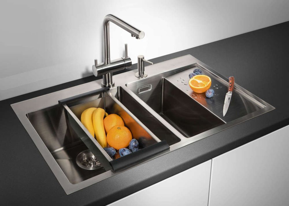 Кухонная мойка OMOIKIRI Akisame 78-2-IN-L (4973062) - ракурс 3