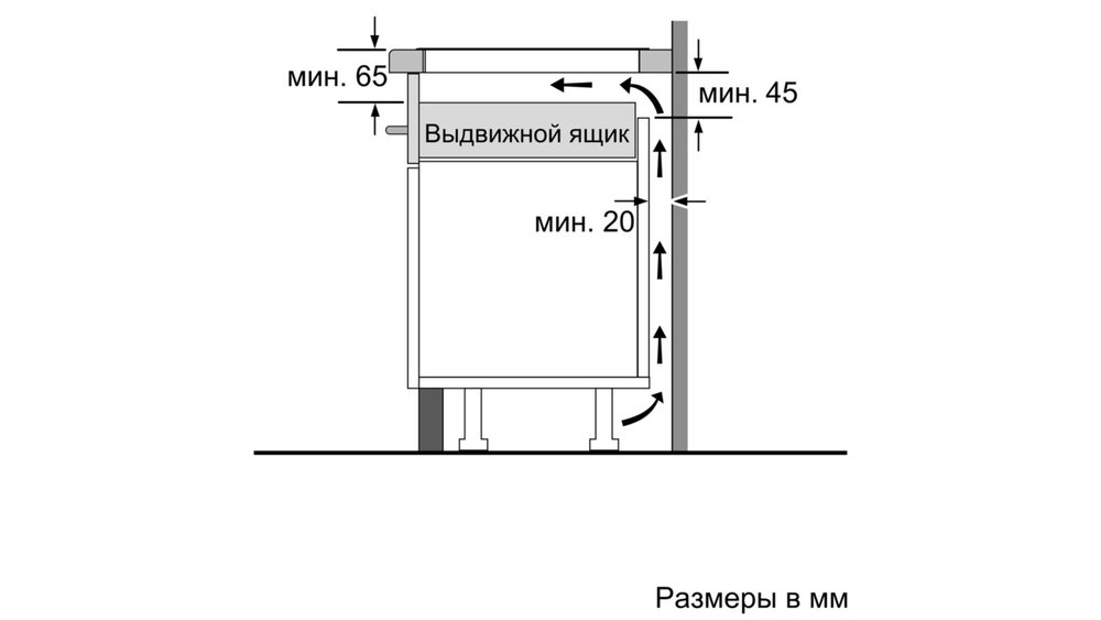 Индукционная варочная панель Bosch PXX675DV1E - ракурс 7