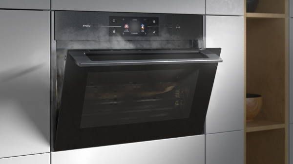 Компактный духовой шкаф с микроволновкой ASKO OCSM 8478G - ракурс 2