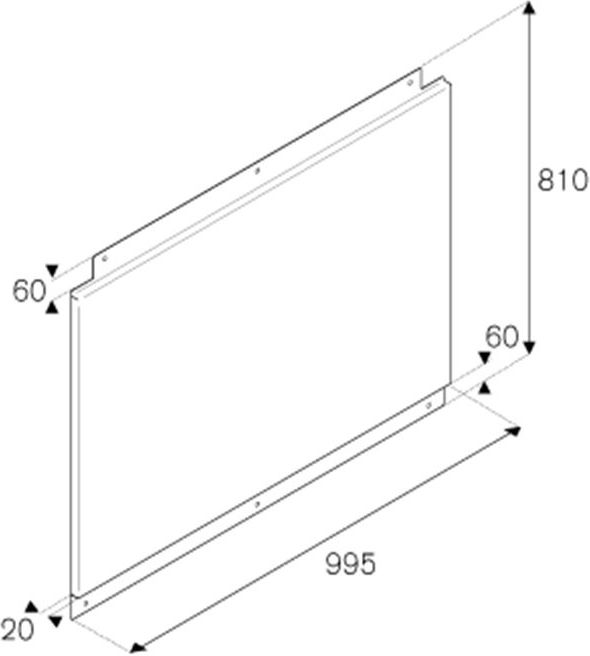 Стеновая панель BERTAZZONI 901367 - ракурс 2