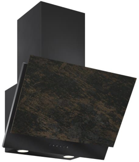 Настенная вытяжка ELIKOR Рубин Ceramics S4 90П-700-Э4Д антрацит/сланец керамогранит
