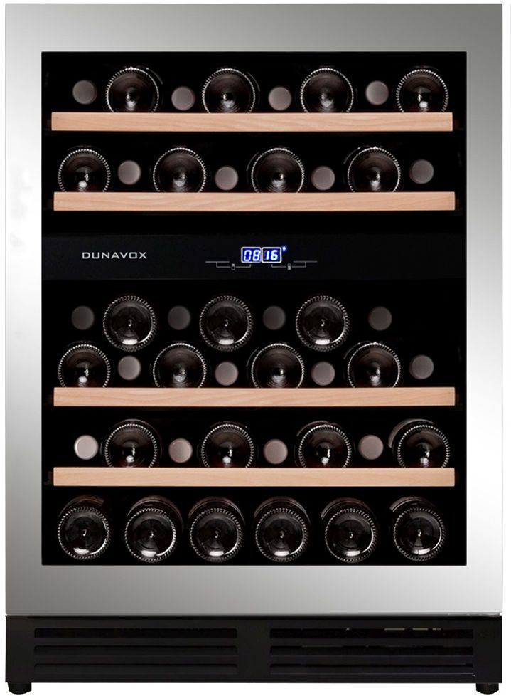 Встраиваемый винный шкаф DUNAVOX DAUF-45.125DSS.TO — ракурс 1 из 5