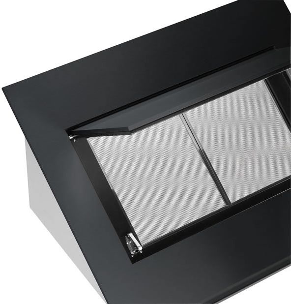 Настенная вытяжка FALMEC QUASAR GLASS 80 BLACK Вытяжка - ракурс 3