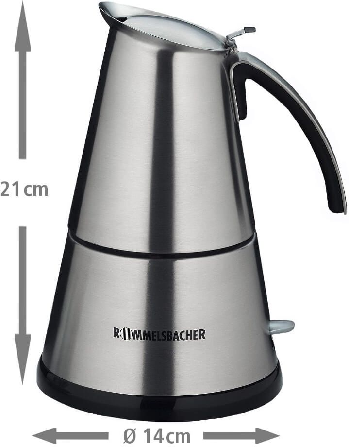 Рожковая кофеварка ROMMELSBACHER EKO 366/E Delux - ракурс 5