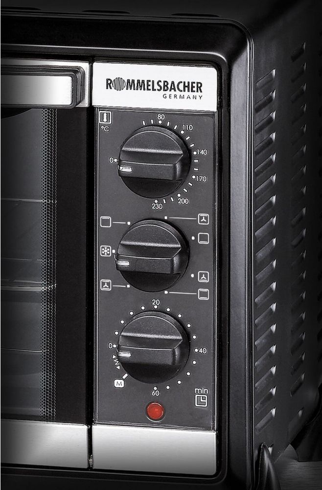 Мини-печь ROMMELSBACHER BG 1055/E - ракурс 7