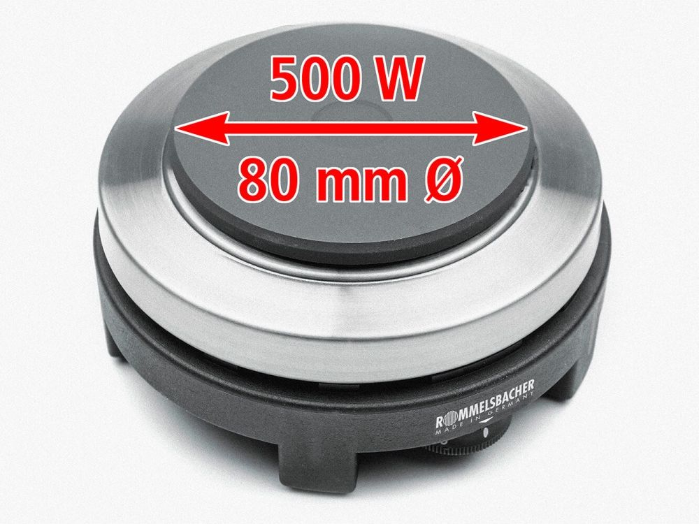 Настольная плита ROMMELSBACHER RK 501/S - ракурс 2