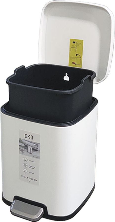 Сортер (ведро) EKO EK9384 P-9L-WH - ракурс 6