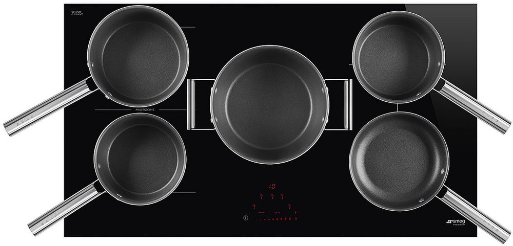 Индукционная варочная панель SMEG SI1M 4954D - ракурс 5