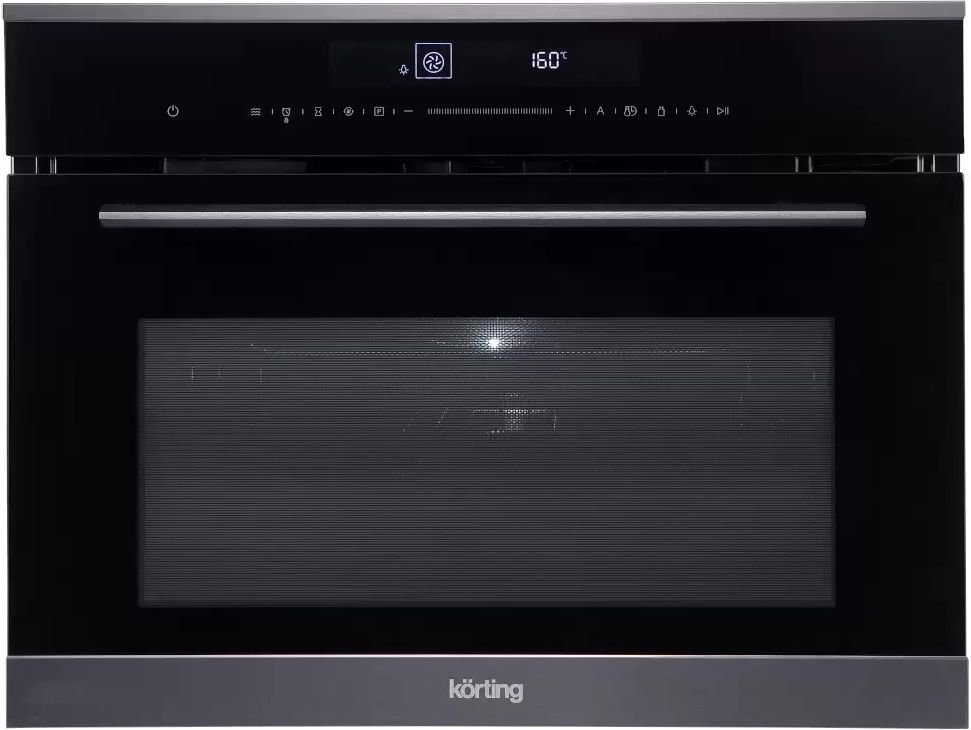 Компактный духовой шкаф с микроволновкой Körting OKB 3250 GNBX MW — ракурс 1 из 3
