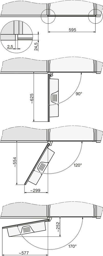 Встраиваемая кофемашина MIELE CVA 7440 CLST - ракурс 5
