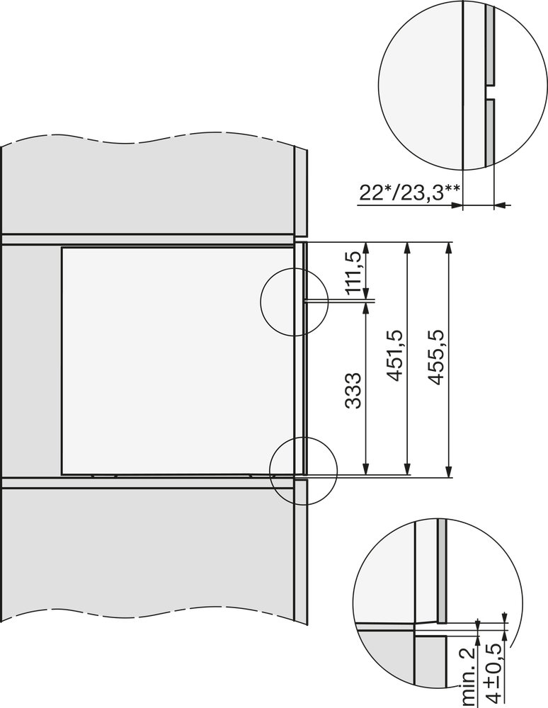Встраиваемая кофемашина MIELE CVA 7440 CLST - ракурс 6