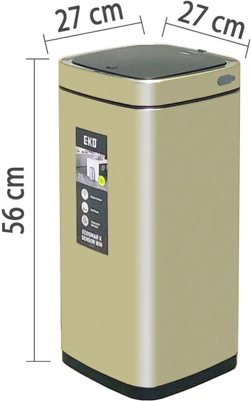 Сортер (ведро) EKO EK9252 RP-21L-CG - ракурс 7