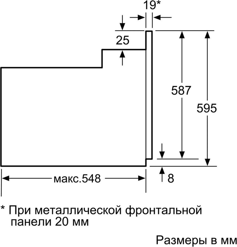 Духовой шкаф bosch мощность квт