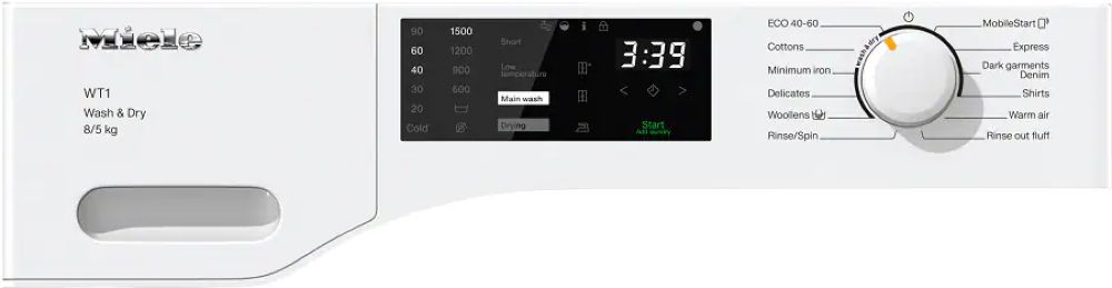 Стирально-сушильная машина MIELE WTD 160 WCS - ракурс 3