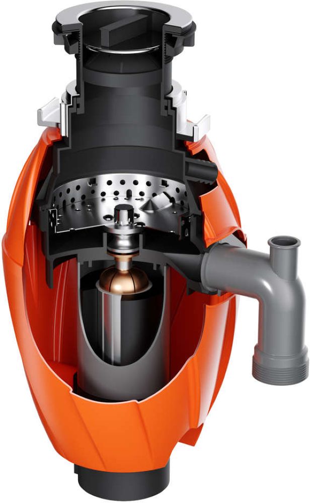 Измельчитель пищевых отходов OMOIKIRI Nagare 750 (4995059) - ракурс 5