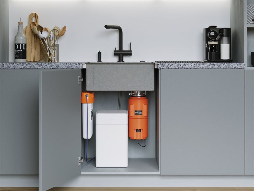 Измельчитель пищевых отходов OMOIKIRI Nagare Slim 1250 (4995063) - ракурс 4