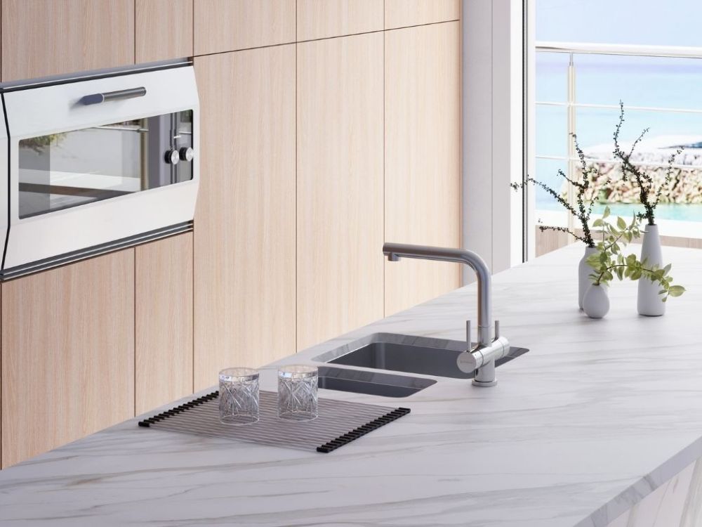 Кухонная мойка OMOIKIRI Tadzava 22-U/I-IN (4993734) - ракурс 4