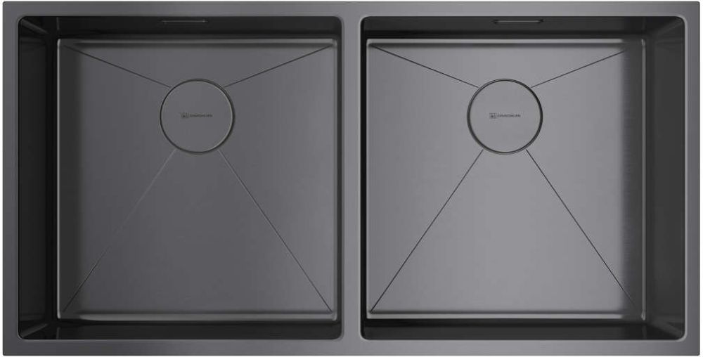 Кухонная мойка OMOIKIRI Taki 86-2-U/IF-GM (4993793)