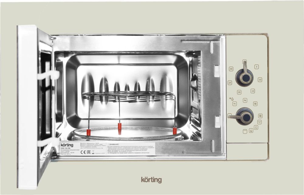 Встраиваемая микроволновая печь KORTING KMI 720 RB - ракурс 3