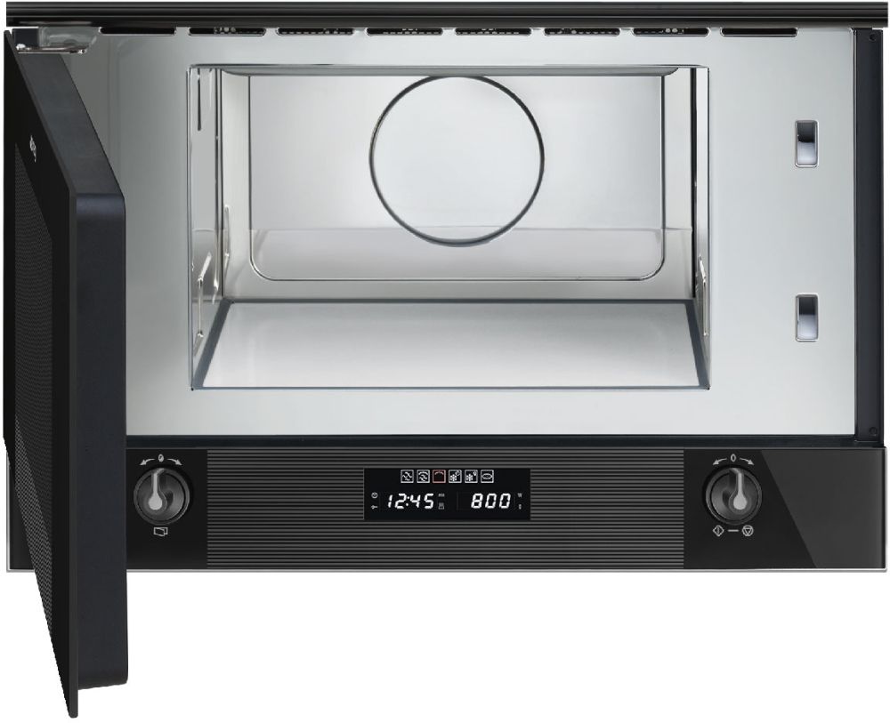 Встраиваемая микроволновая печь SMEG MP 122B3 - ракурс 2