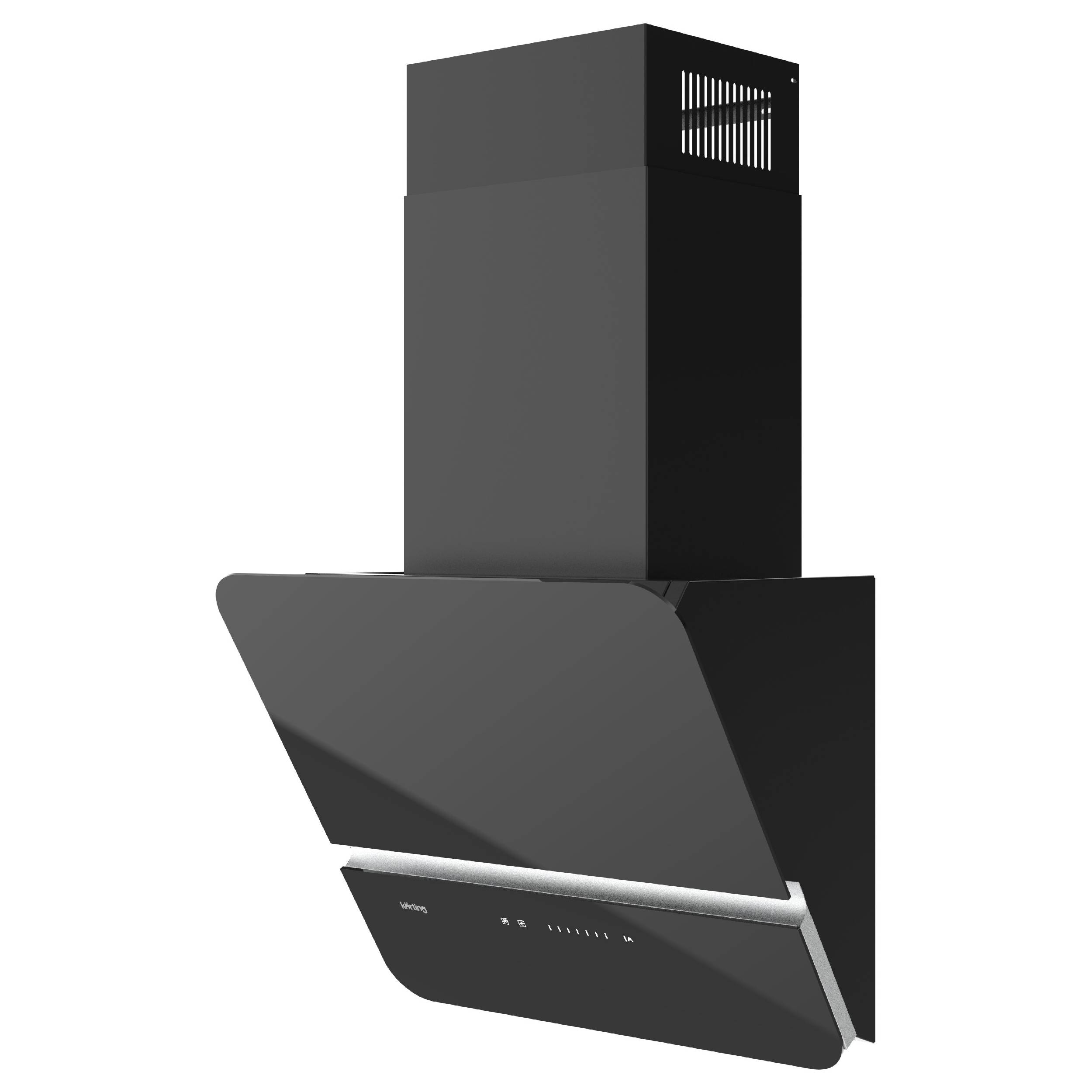 Настенная вытяжка KORTING KHC 69499 GN - ракурс 3