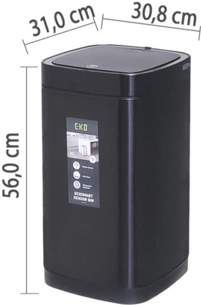 Сортер (ведро) EKO EK9252 RP-30L-MBS - ракурс 2