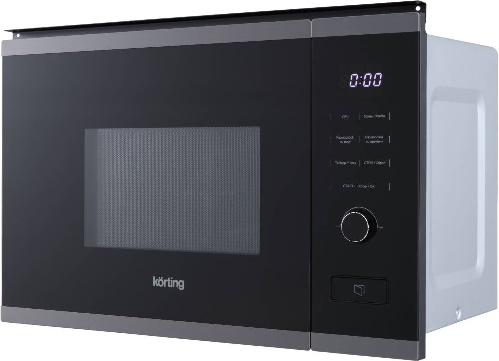 Встраиваемая микроволновая печь KORTING KMI 820 GNBX - ракурс 2