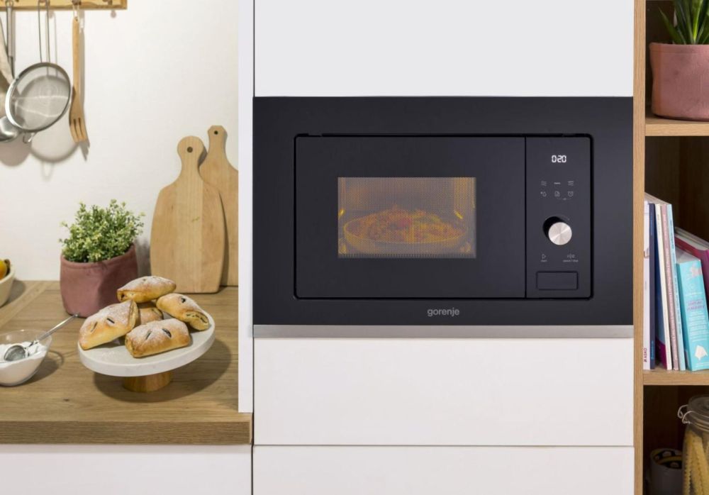 Встраиваемая микроволновая печь GORENJE BMX 201AG1BG - ракурс 9