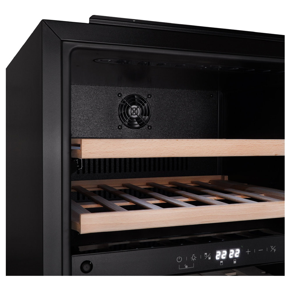 Встраиваемый винный шкаф KORTING KFW 604 DB GN - ракурс 5
