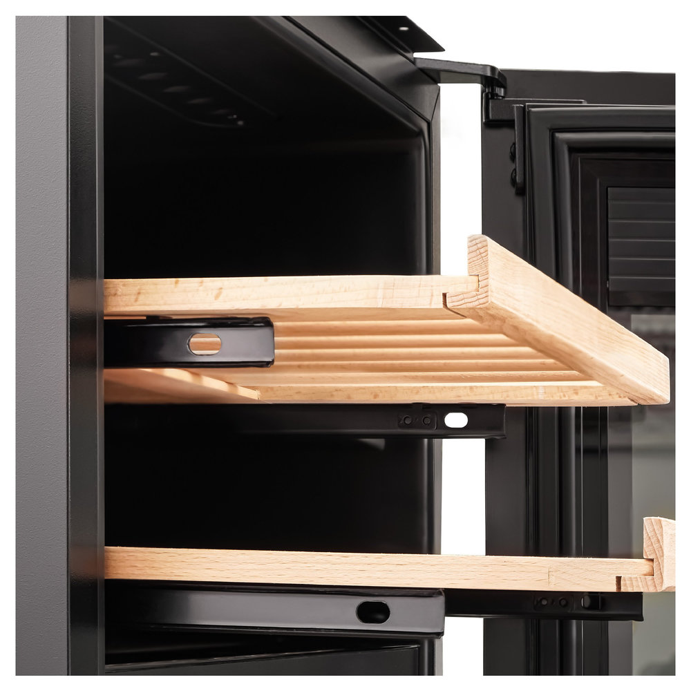 Встраиваемый винный шкаф KORTING KFW 604 DB GN - ракурс 6