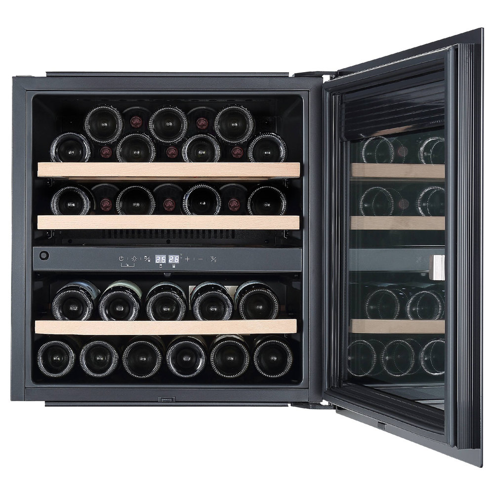 Встраиваемый винный шкаф KORTING KFW 604 DB GN - ракурс 9