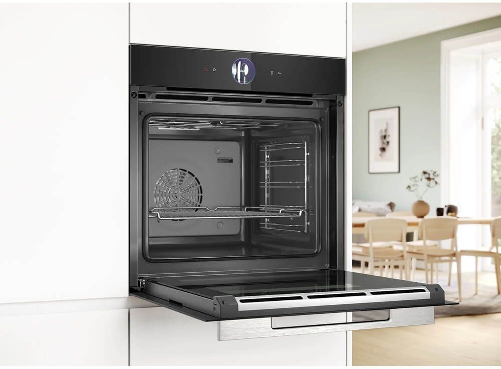 Электрический духовой шкаф BOSCH HBG 7363B1 - ракурс 5