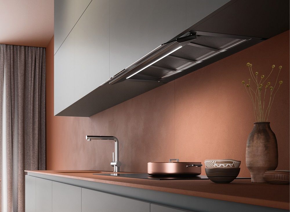 Встраиваемая вытяжка FALMEC VIRGOLA TOUCH BLACK 60 - ракурс 2