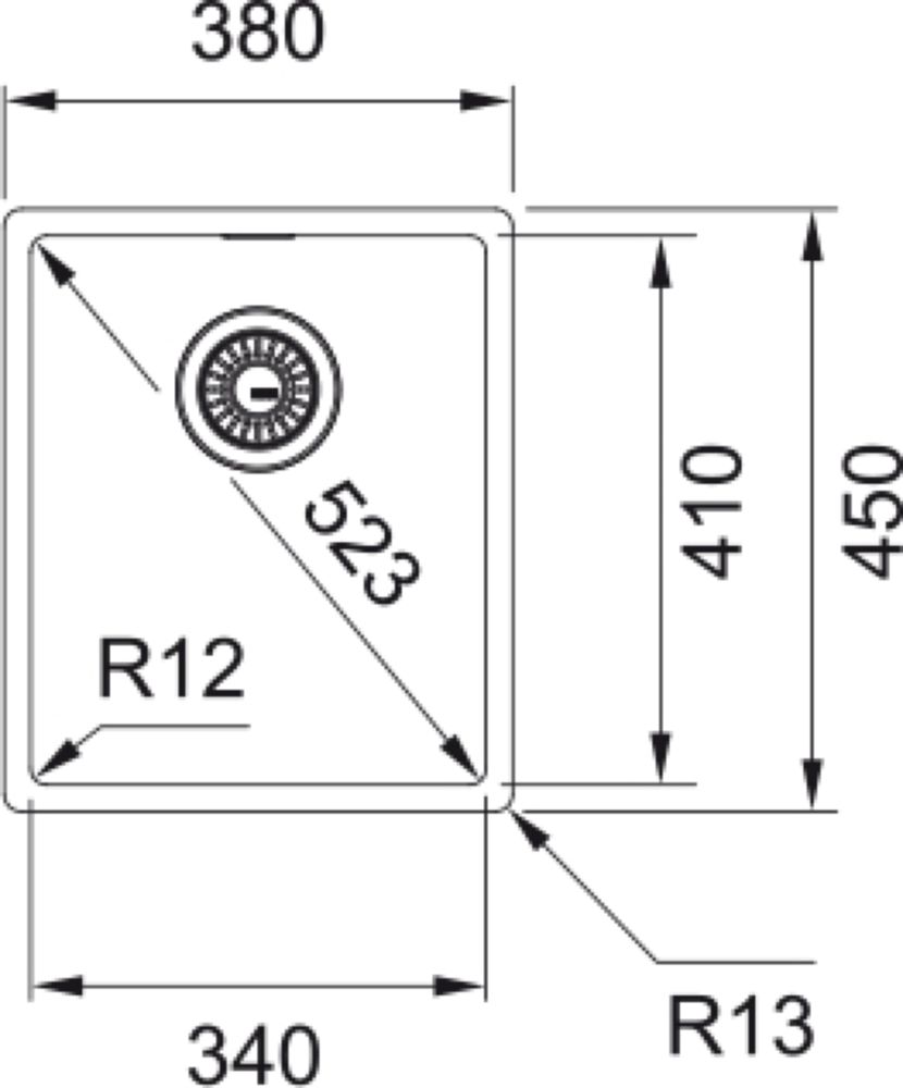 Кухонная мойка FRANKE BXX 210/110-34 (127 0453 653) - ракурс 2