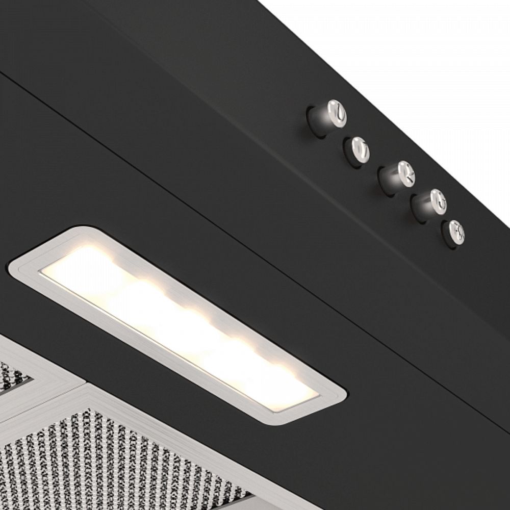Встраиваемая вытяжка ELIKOR ECO 50 BK чёрный - ракурс 7