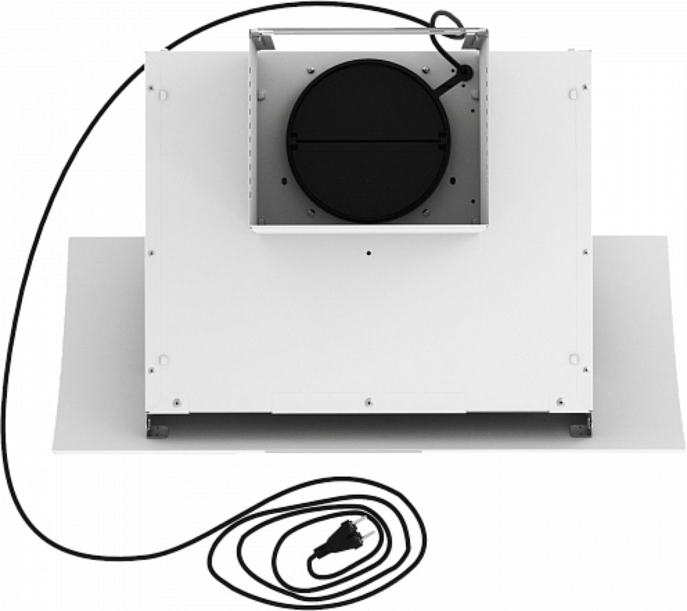 Настенная вытяжка ELIKOR WAVE 60 WH белый - ракурс 4