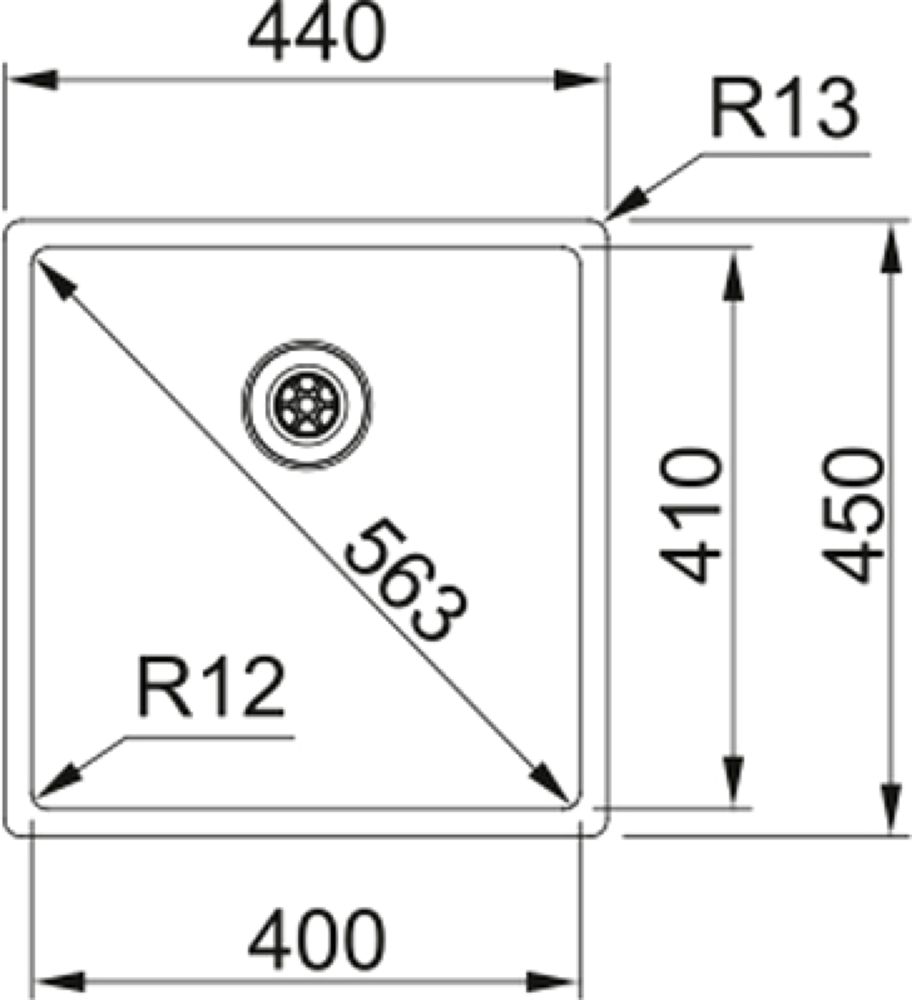 Кухонная мойка FRANKE BXX 210-40 (127 0677 488) - ракурс 2