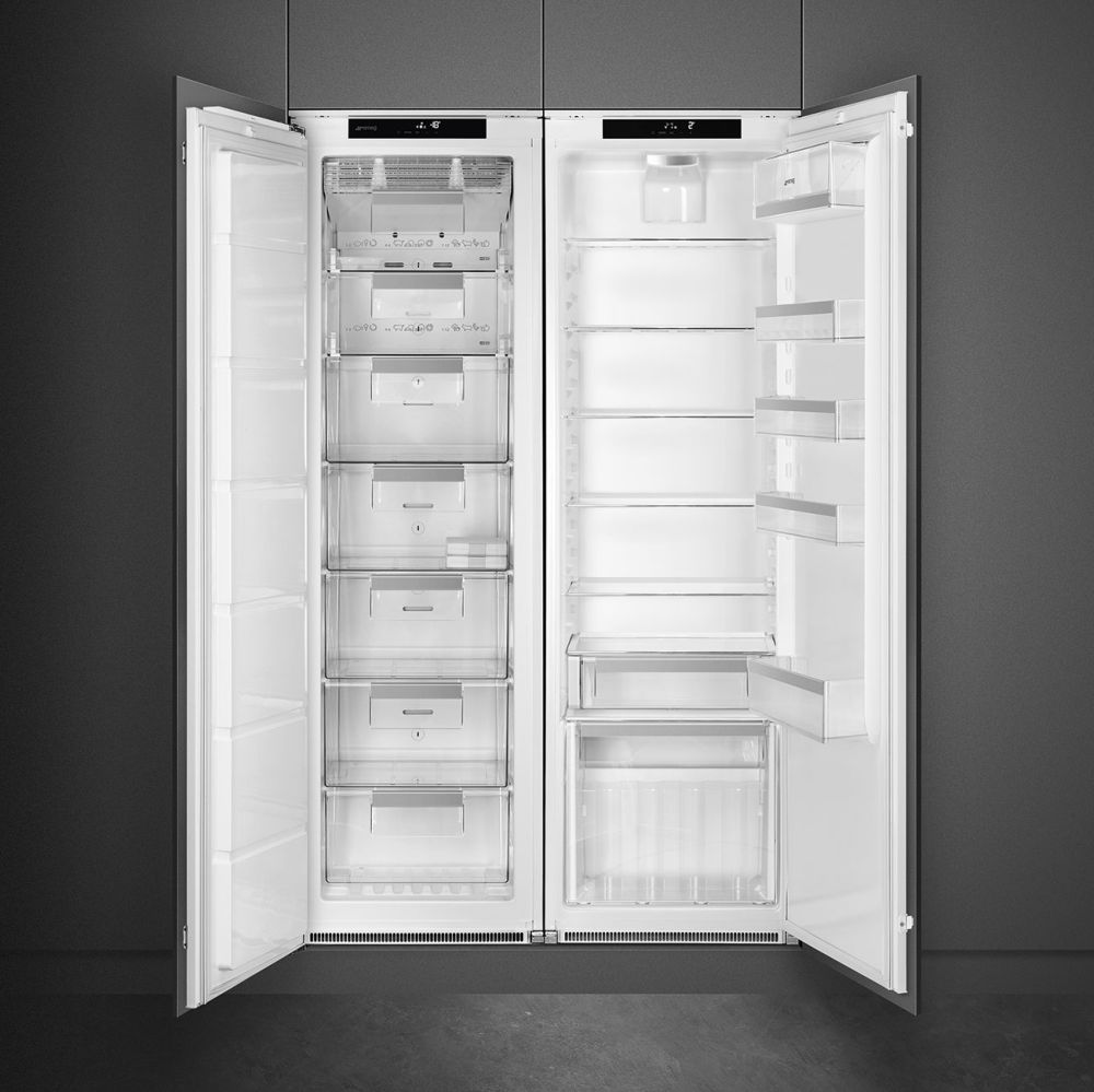 Встраиваемый морозильник SMEG S 8F174NE - ракурс 2