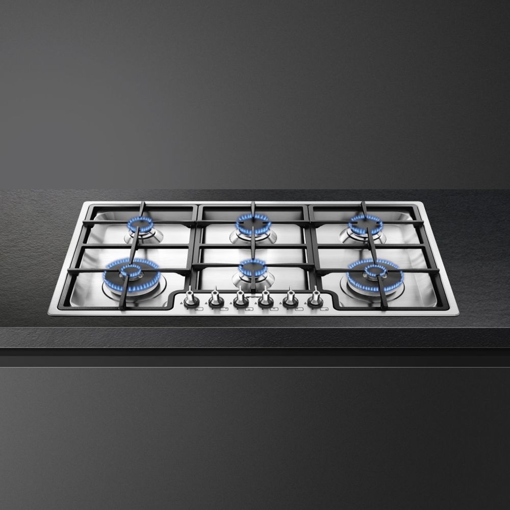 Газовая варочная панель SMEG PGF 962 - ракурс 2