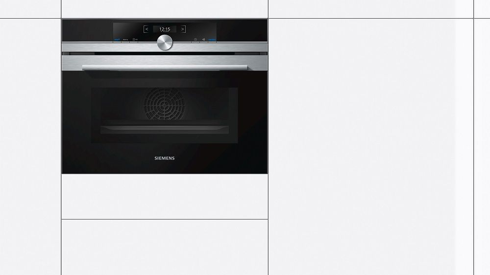Компактный электрический духовой шкаф SIEMENS CM 633GBS1 - ракурс 4