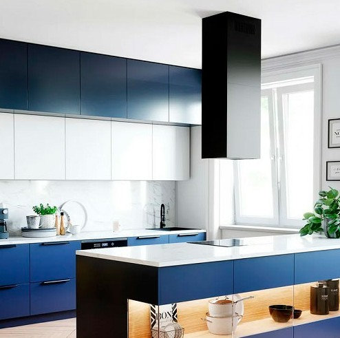 Островная вытяжка FALMEC MIRA PLUS IS BLACK 40 - ракурс 2