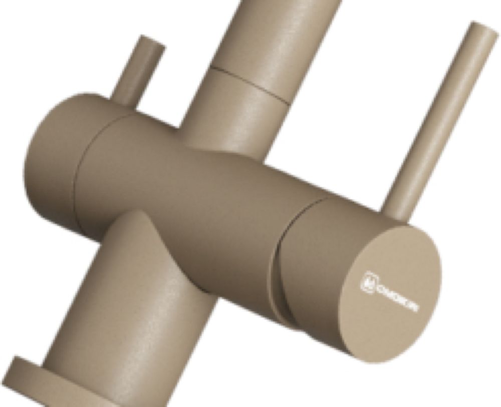 Смеситель для кухни OMOIKIRI Nagano-CA-P + Pure drop Lite - ракурс 3