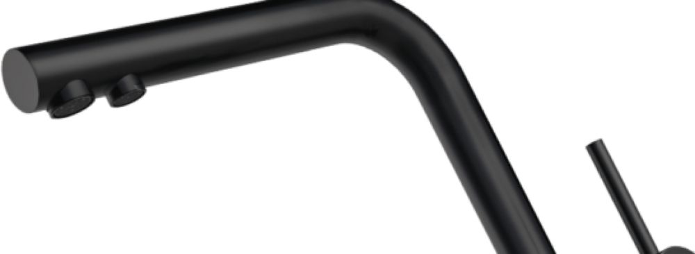 Смеситель для кухни OMOIKIRI Nagano-GB + Pure drop Lite (4284.8028) - ракурс 2