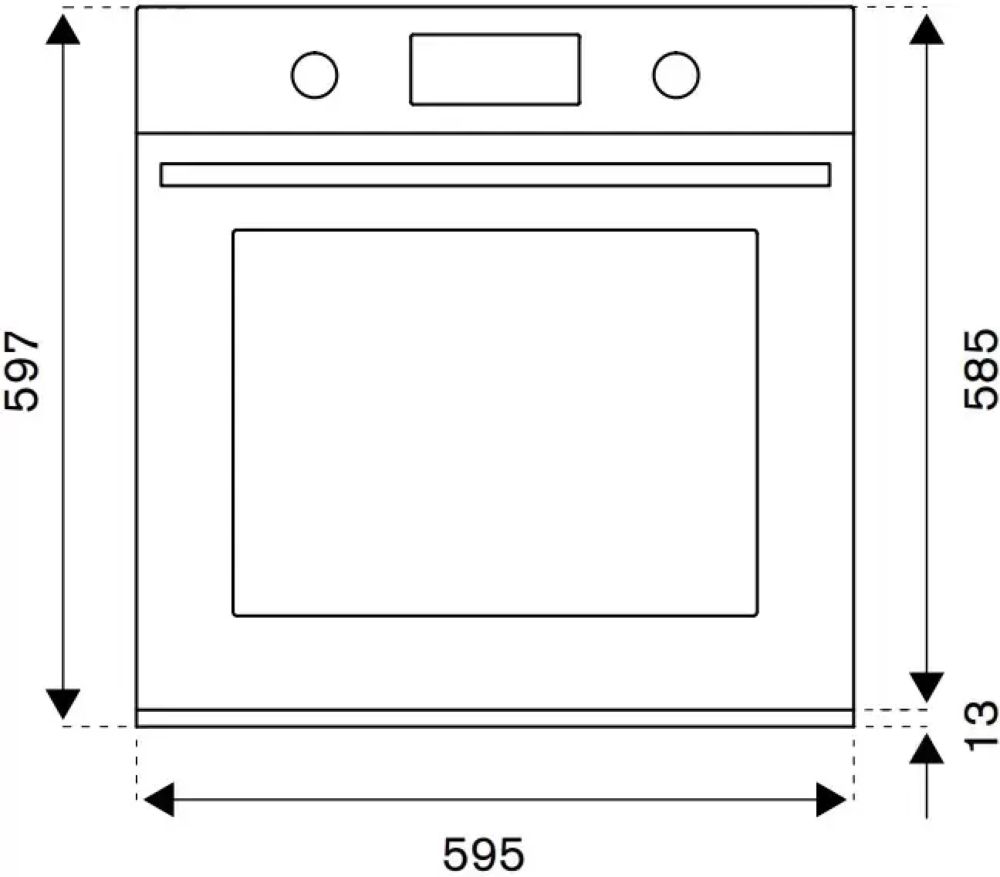 Электрический духовой шкаф BERTAZZONI F6011MODPLN/23 - ракурс 5