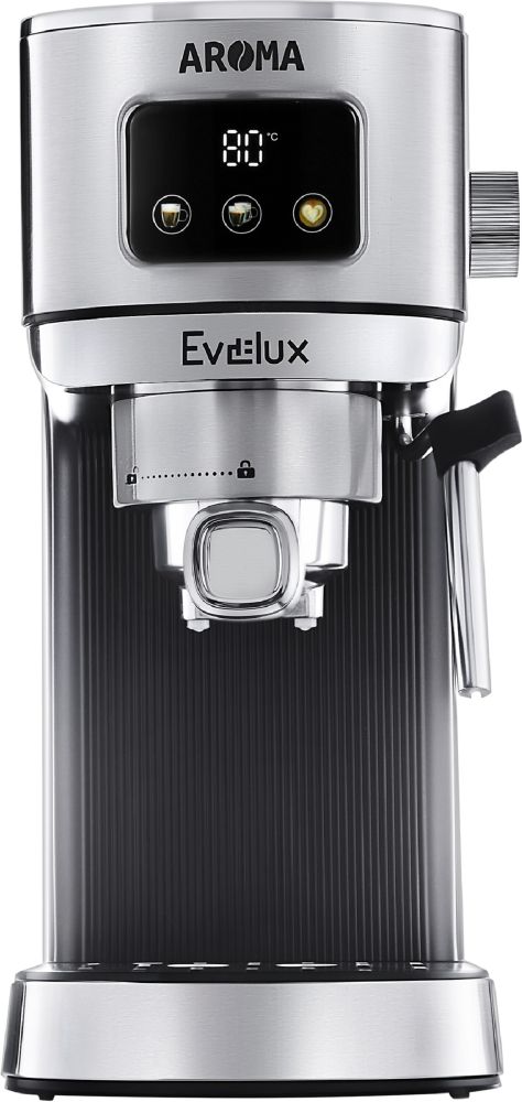 Рожковая кофеварка Evelux ECM 1009 Aroma — ракурс 1 из 10