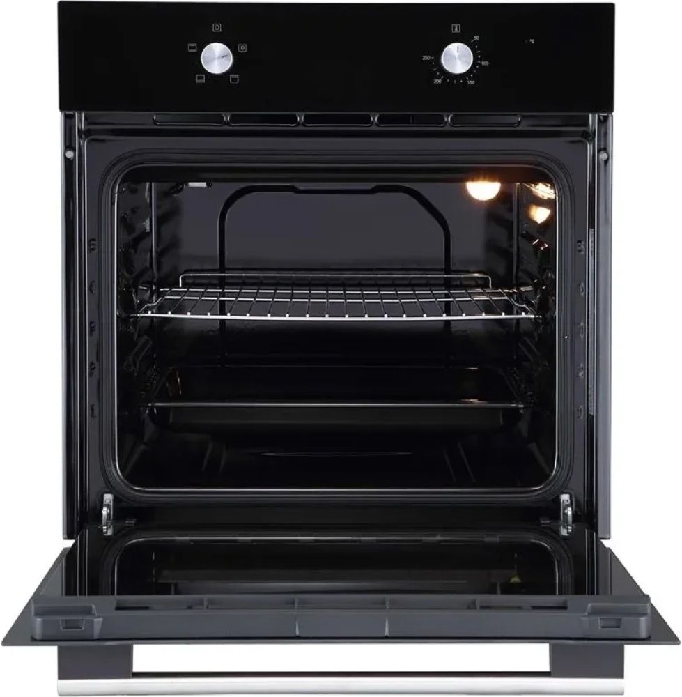 Электрический духовой шкаф EVELUX EO 610 B - ракурс 2