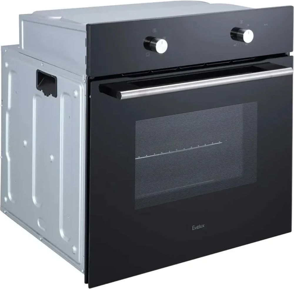 Электрический духовой шкаф EVELUX EO 610 B - ракурс 3