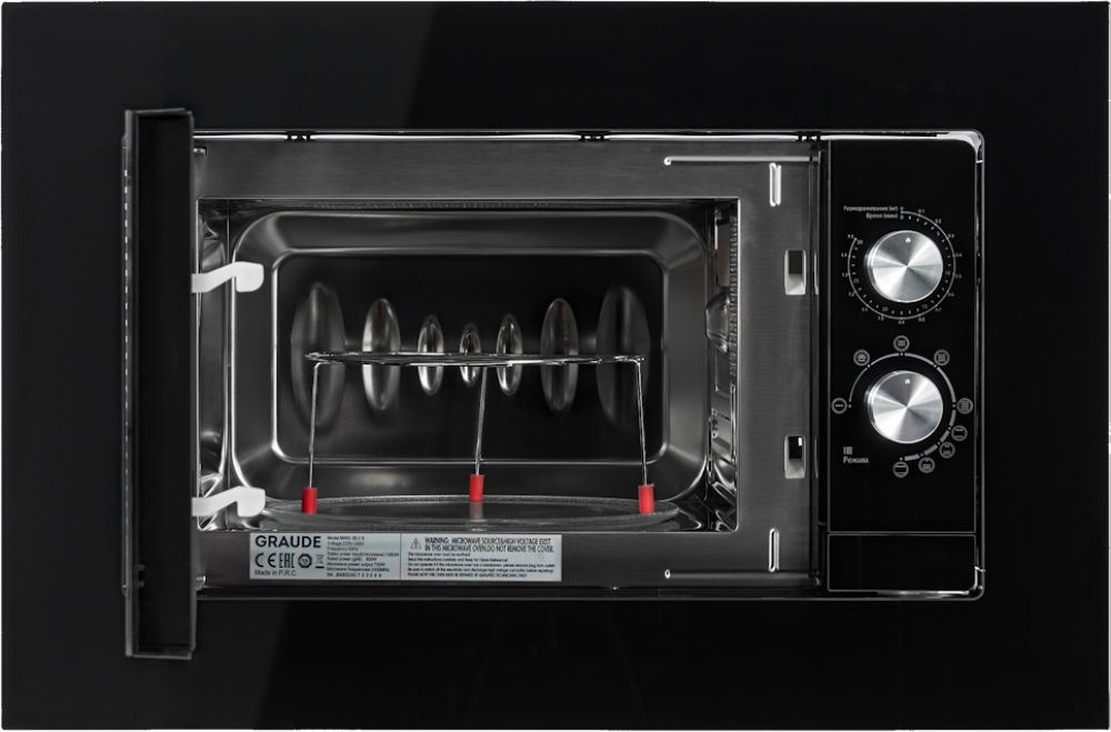 Встраиваемая микроволновая печь GRAUDE MWG 38.0 S - ракурс 2
